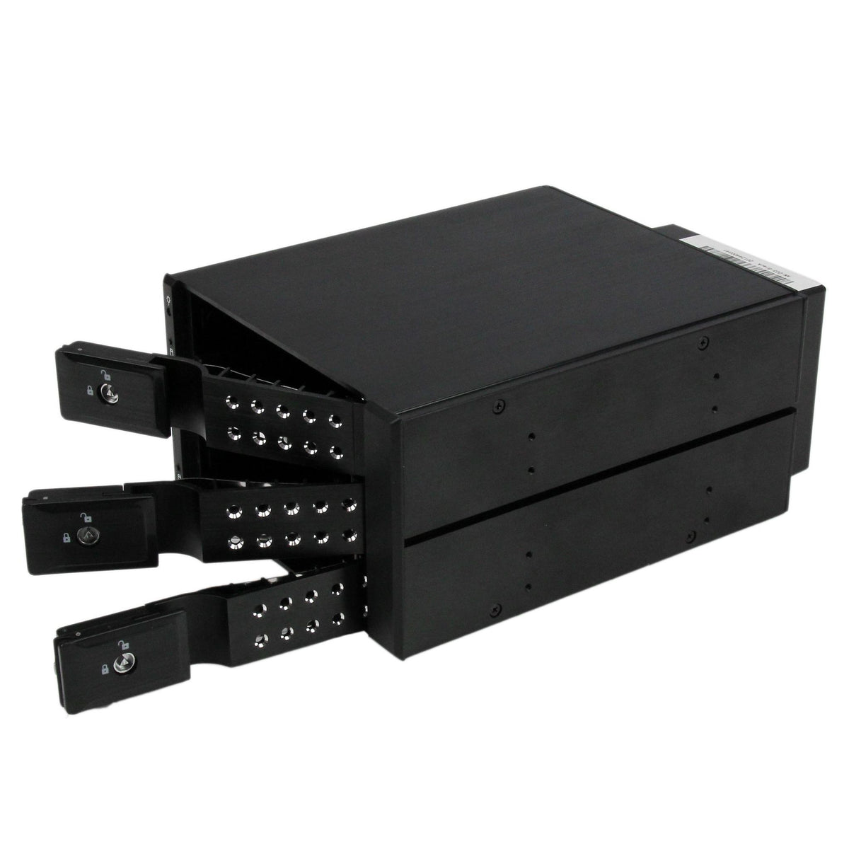 StarTech.com 5.25" SAS/SATA/600 Internal Drive Enclosure Black