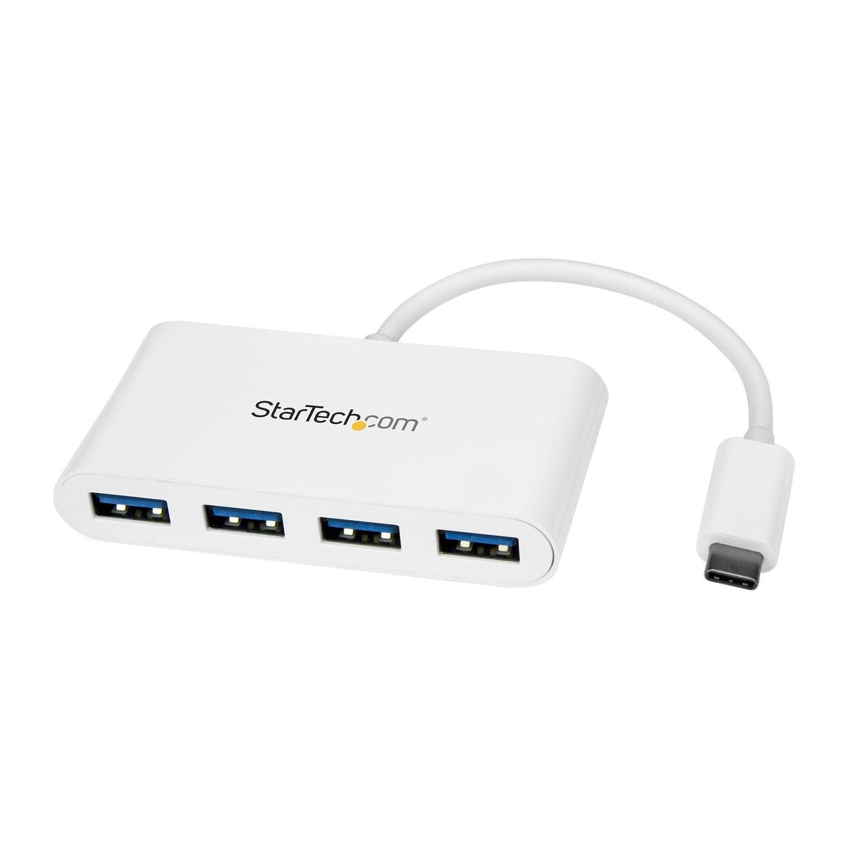 StarTech.com USB-C Hub 4 USB 3.0 Ports White External