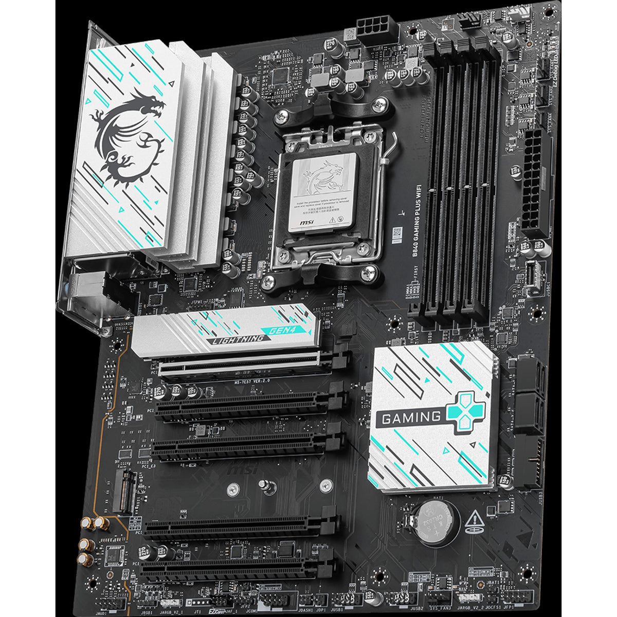 MSI B840 GAMING PLUS WIFI AM5 4x DDR5 3x M.2 4x PCI-E x16 WiFi 7 tl:4be84272