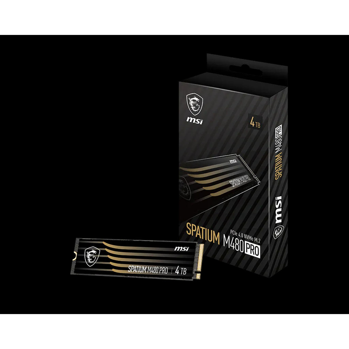 MSI SPATIUM M480 PRO 1TB NVMe SSD PCIe 4.0 7400/6000MB/s 700TBW tl:4b6e8fb9