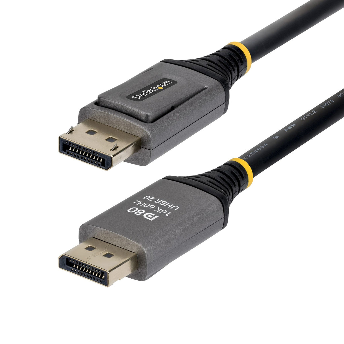 StarTech.com 50cm DisplayPort 2.1 Cable 8K 60Hz VESA Certified DP80