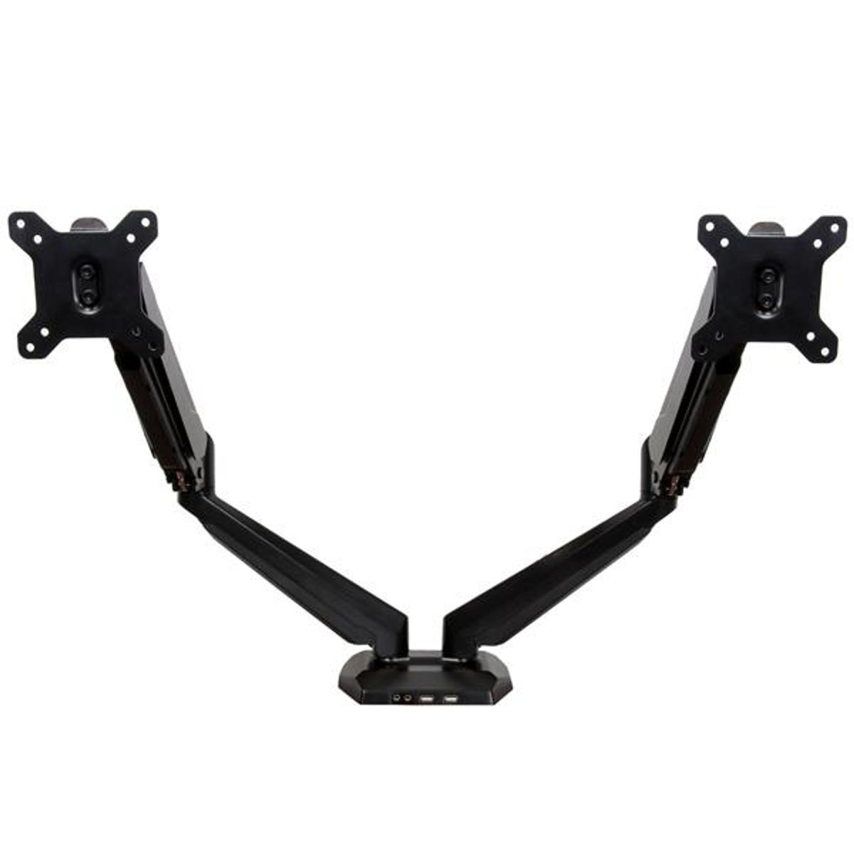 StarTech.com Dual Monitor Arm 32" USB Hub Audio Ports VESA Mount