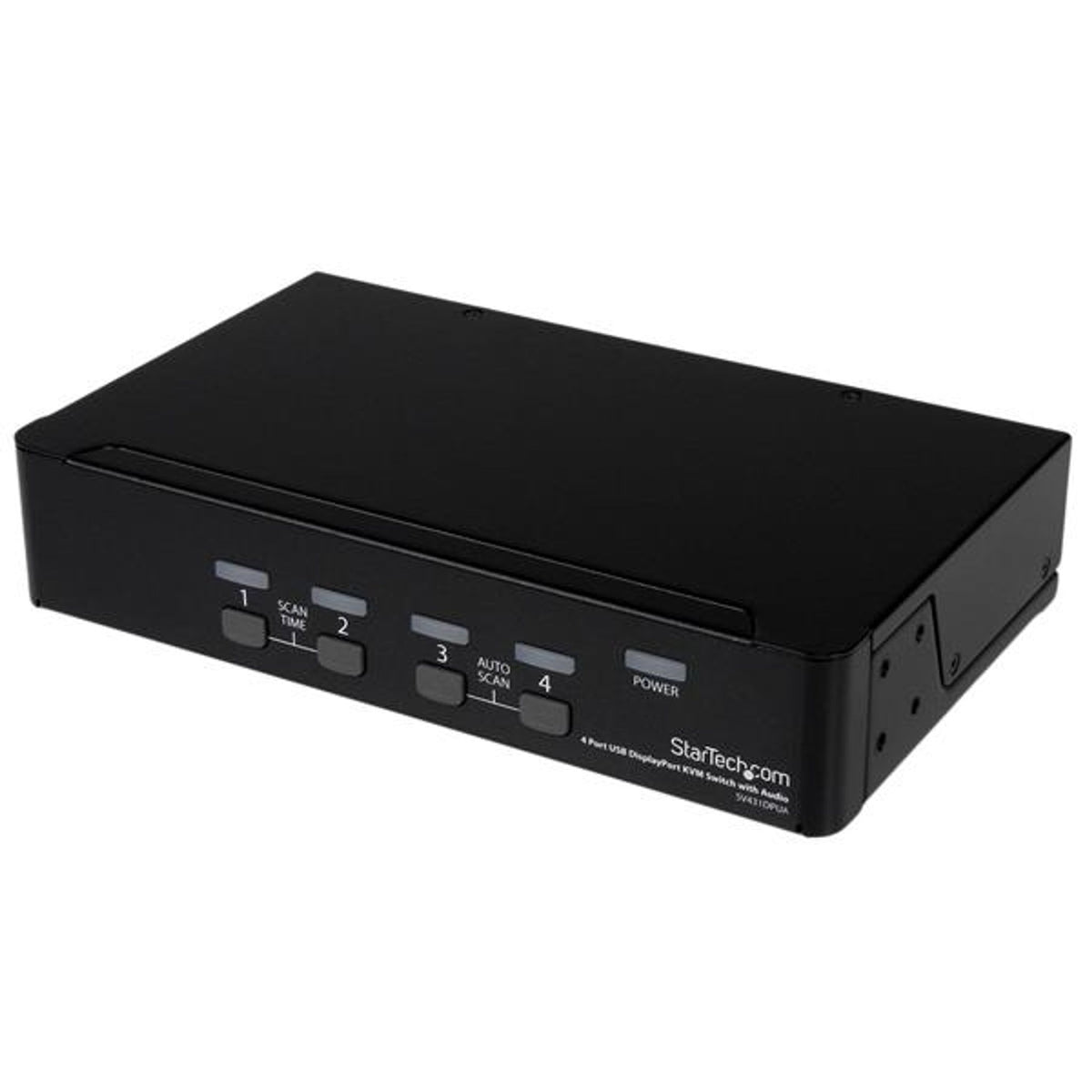 StarTech.com 4-Port USB DP KVM Switch with Audio WQXGA 3840x2400