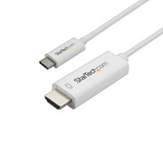 StarTech.com USB C to HDMI Cable 1m 4K 60Hz White