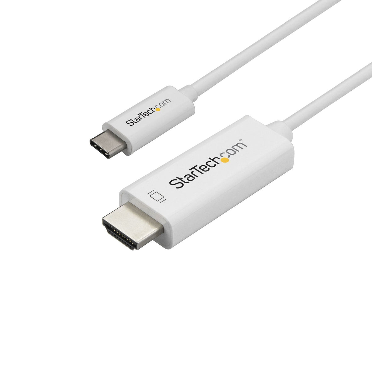 StarTech.com USB C to HDMI Cable 1m 4K 60Hz White