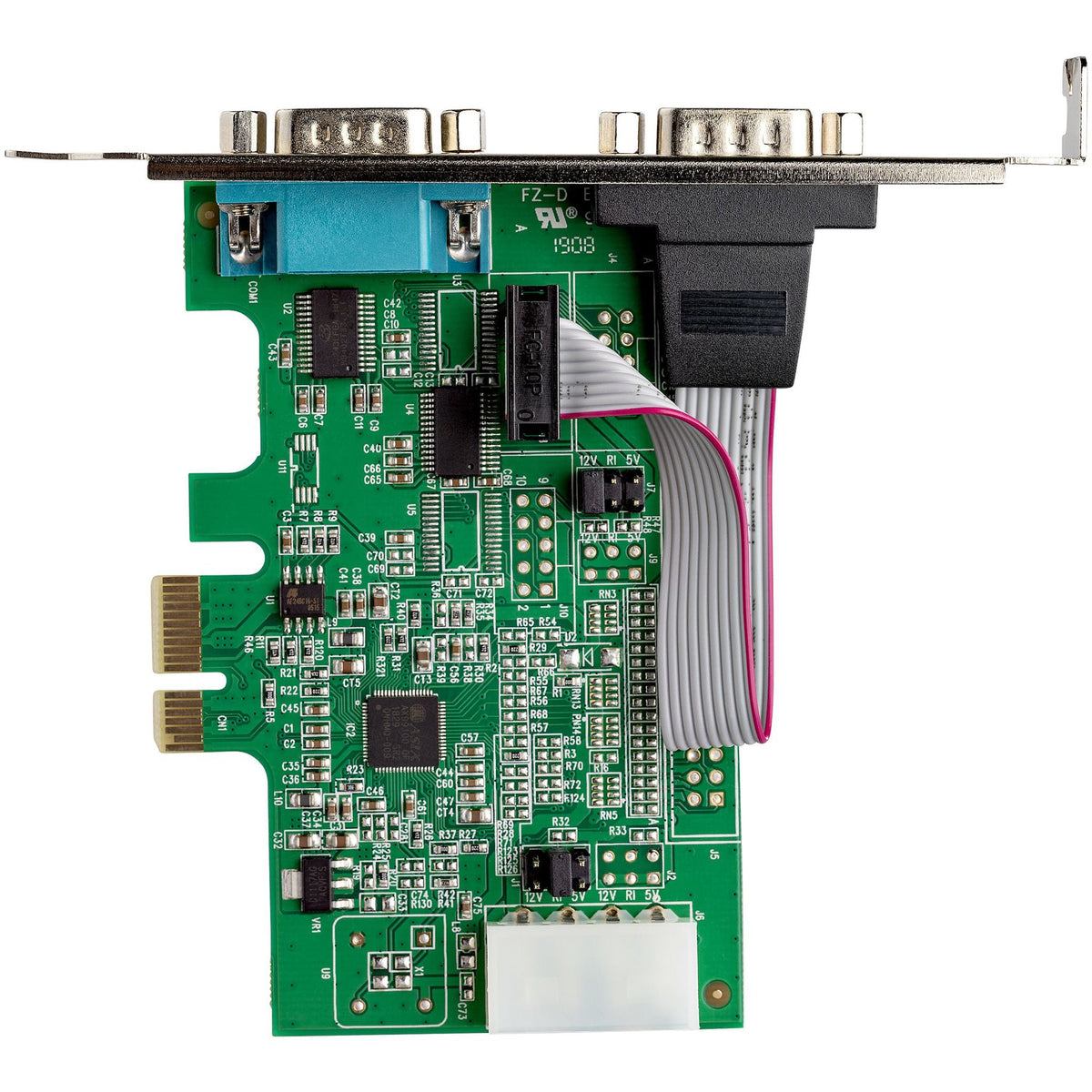 StarTech.com Serial Adapter with 16950 UART - Low-profile Plug-in Card - 1