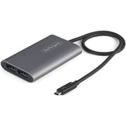 StarTech.com Thunderbolt to Dual DisplayPort Adapter 4K 60Hz DP 1.4