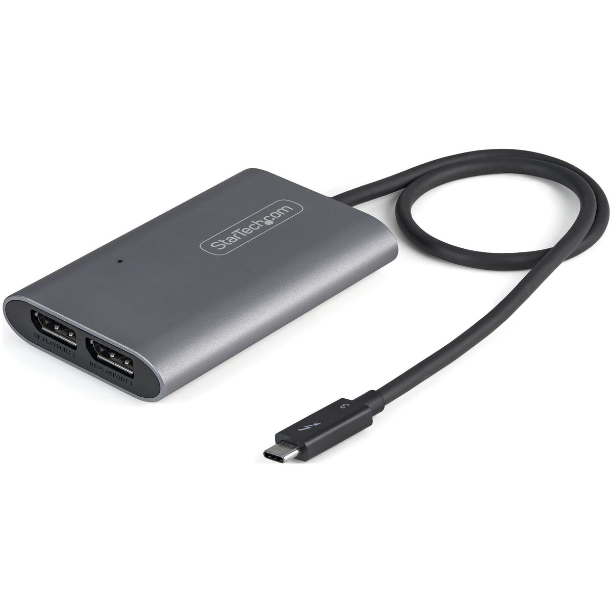 StarTech.com Thunderbolt to Dual DisplayPort Adapter 4K 60Hz DP 1.4