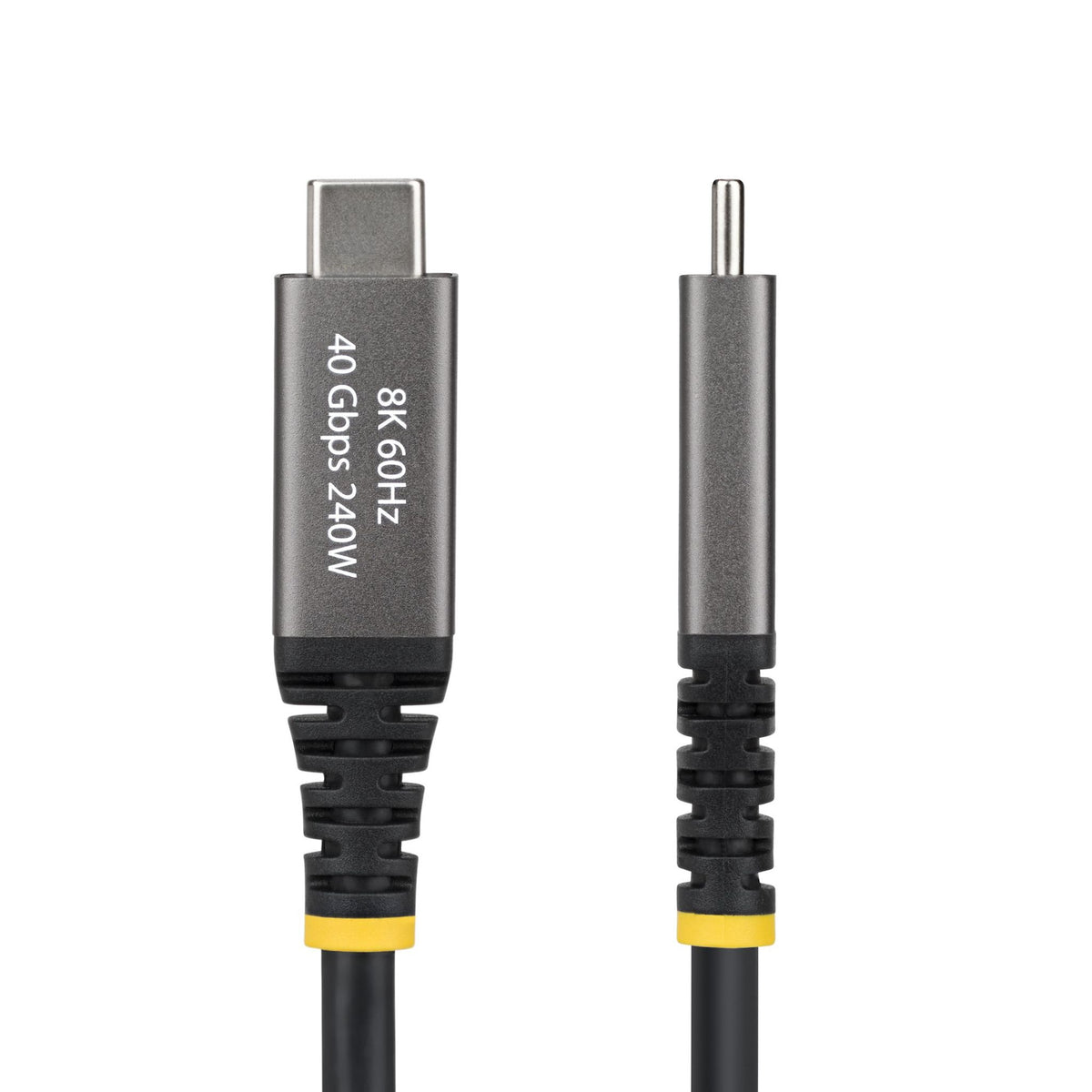 StarTech.com 2m Active USB4 Cable 40Gbps 240W DP 2.1 8K 60Hz USB-C