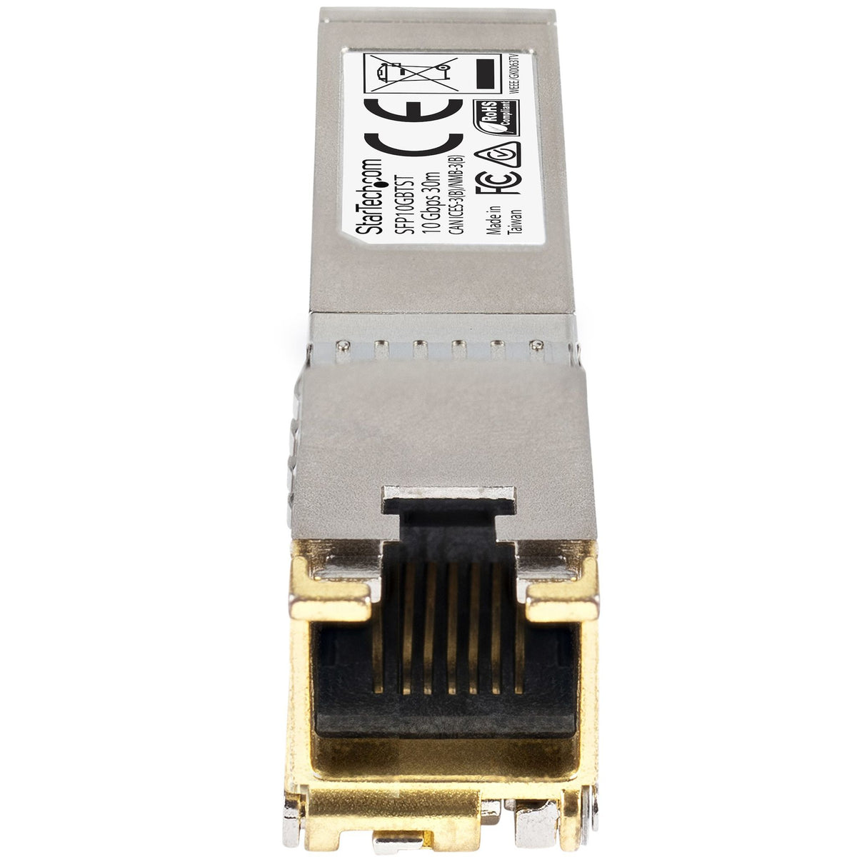 StarTech.com Cisco Compatible SFP+ 10GBASE-T Module 30m RJ-45Connector