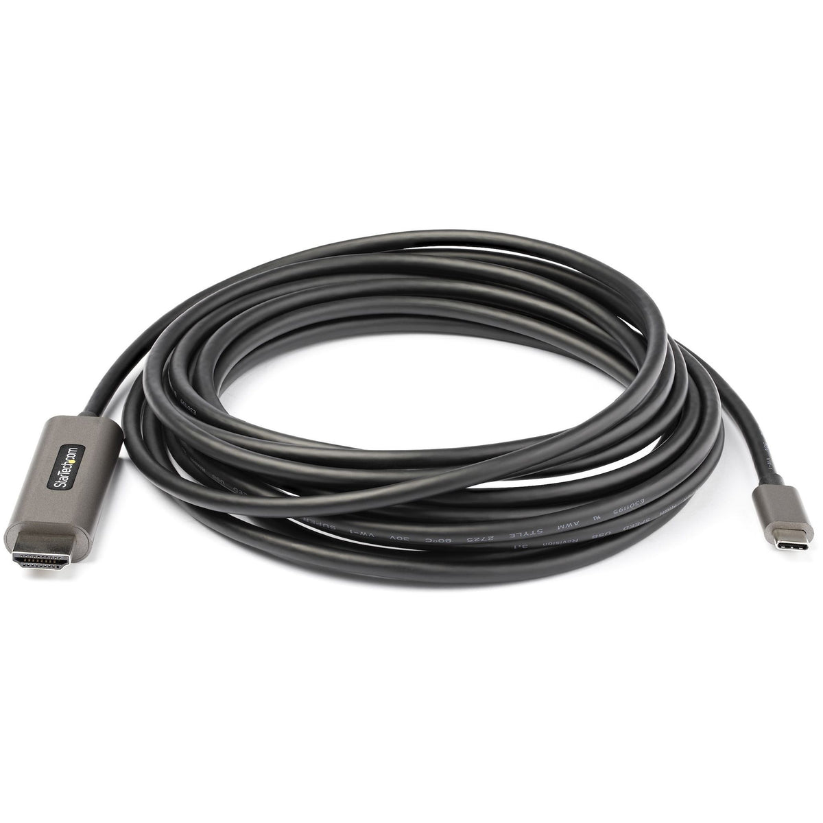 StarTech.com 5m USB-C to HDMI Cable 4K 60Hz HDR Black