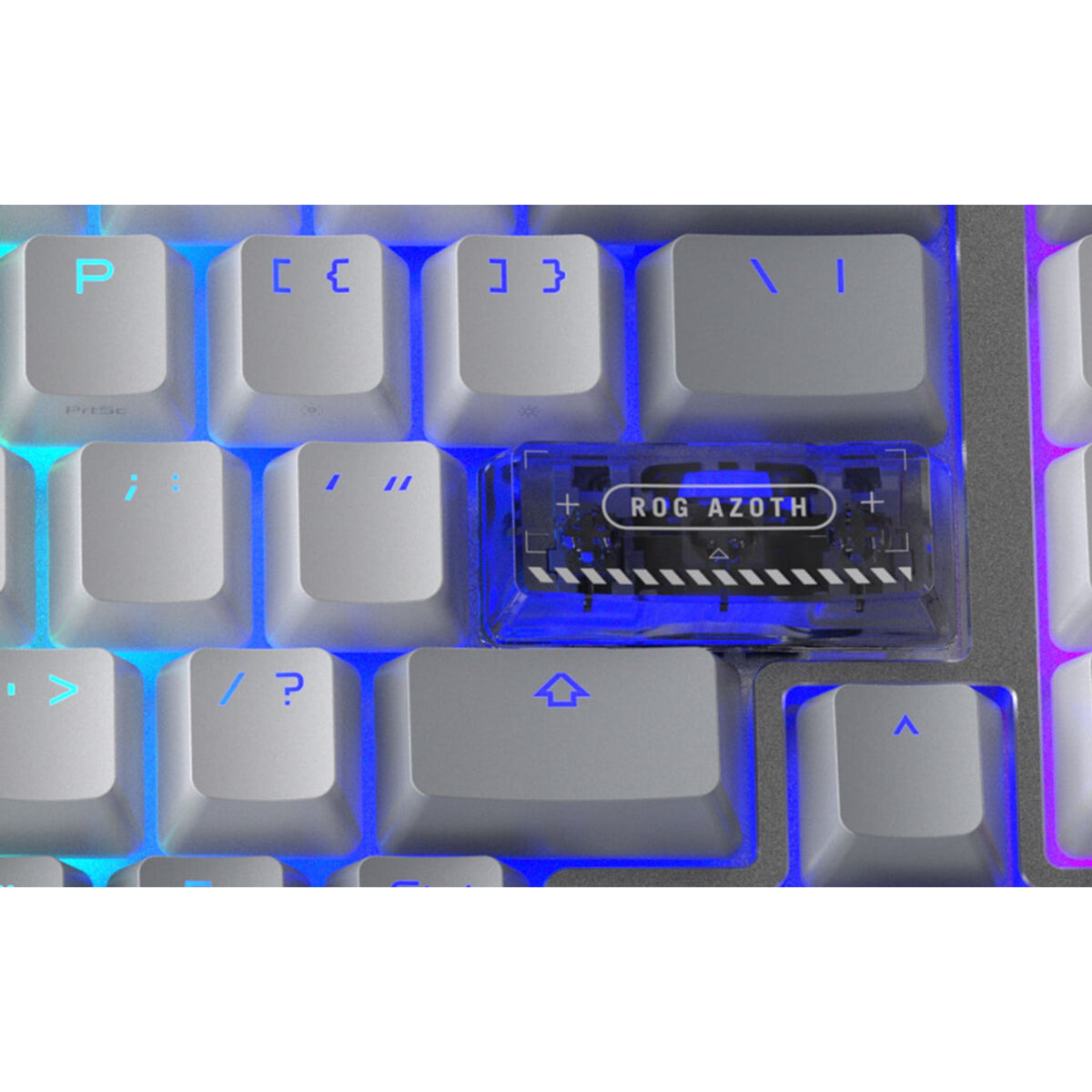 ASUS ROG Azoth 96 HE Lite White Gaming Keyboard ROG HFX V2 Magnetic Switches tl:3913d30b