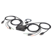 StarTech.com SV211DPUA4K 2-Port DisplayPort KVM Switch 4K 60Hz with Audio & USB