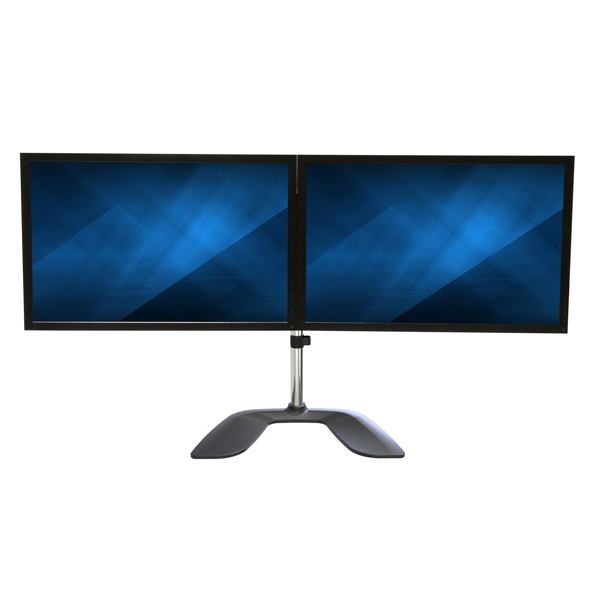 StarTech.com Dual Monitor Stand 32" 8kg VESA Free-Standing Silver