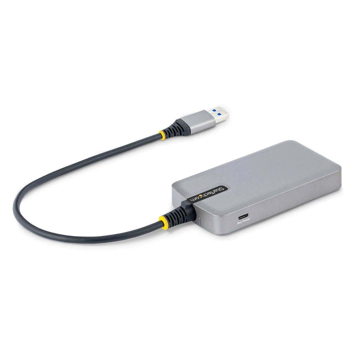StarTech.com USB Hub - USB 3.2 (Gen 1) Type A - Portable - Space Gray - UASP