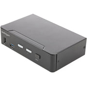 StarTech.com KVM Switchbox 2 Comp 1 User 9 USB 3 HDMI TAA Desktop