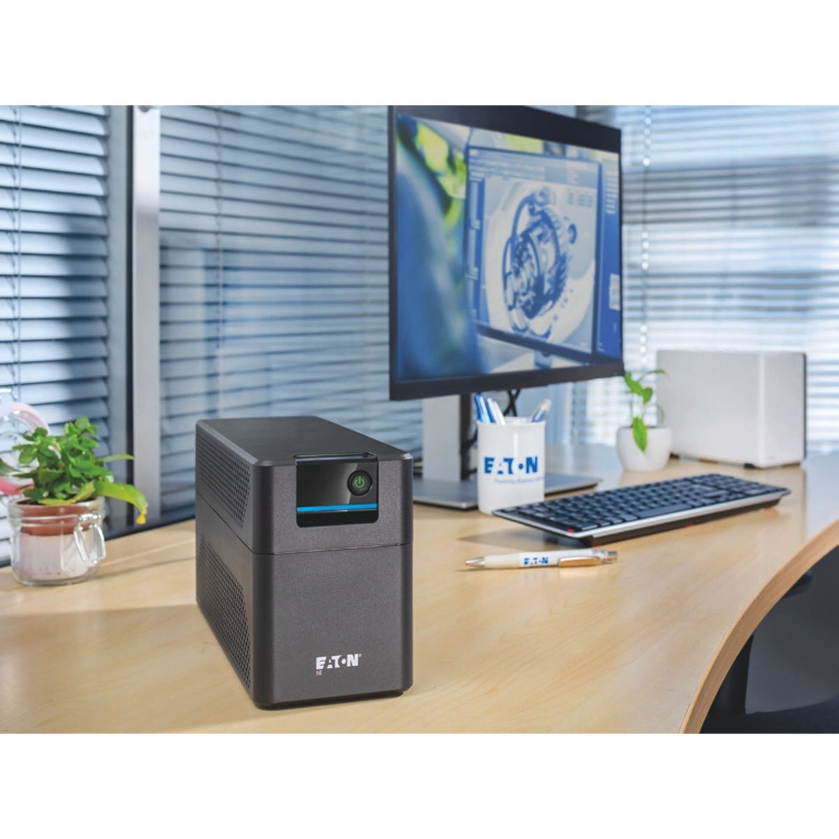 Eaton 5E GEN2 UPS 1200VA/660W 3 ANZ Outlets Fan
