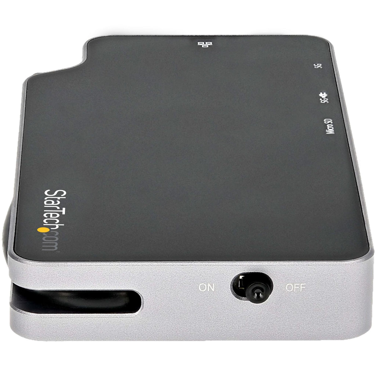 StarTech.com USB-C Docking Station Black 4K HDMI VGA Ethernet MicroSD Reader