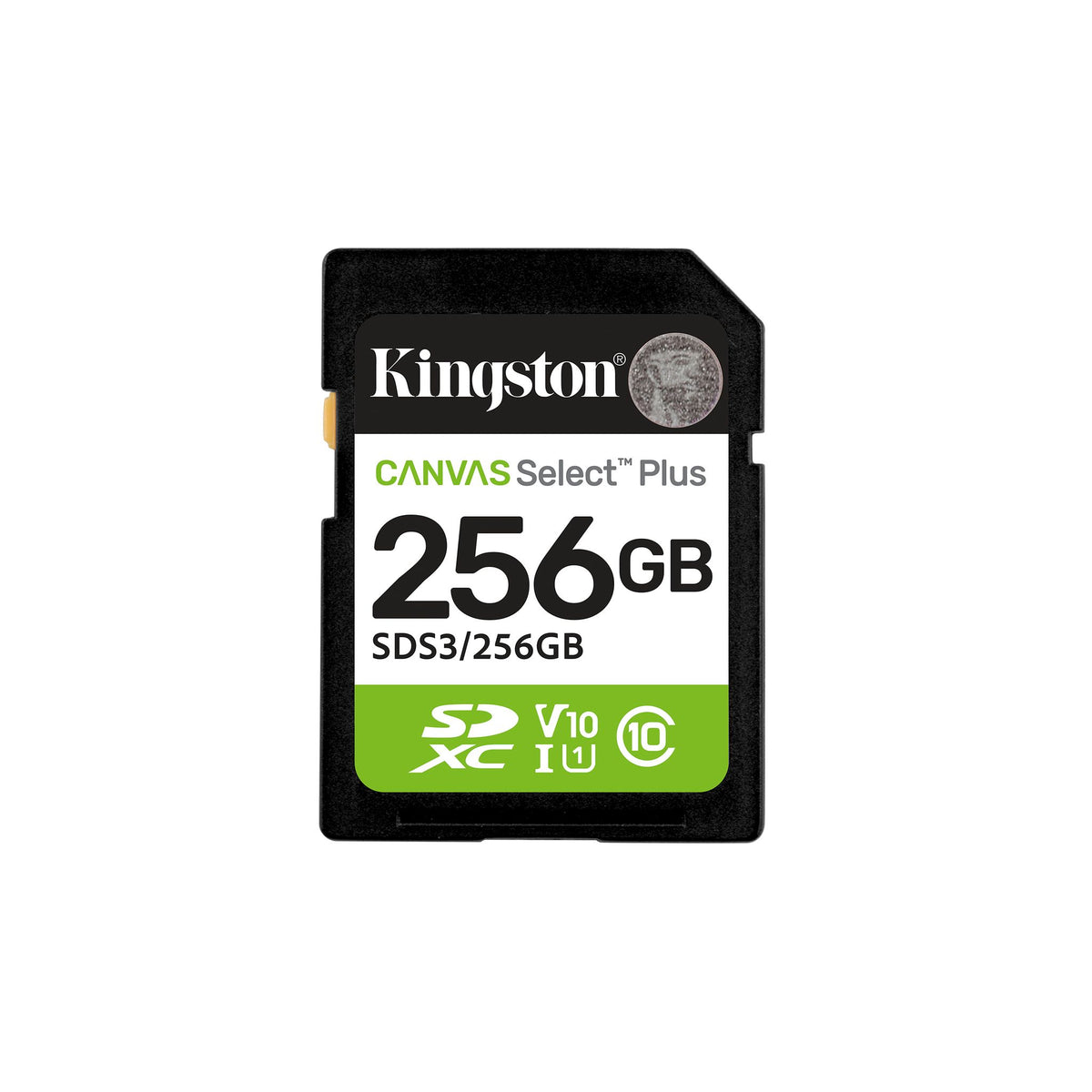 Kingston Canvas Select Plus 256GB Class 10 UHS-I 150MB/s SDXC Card