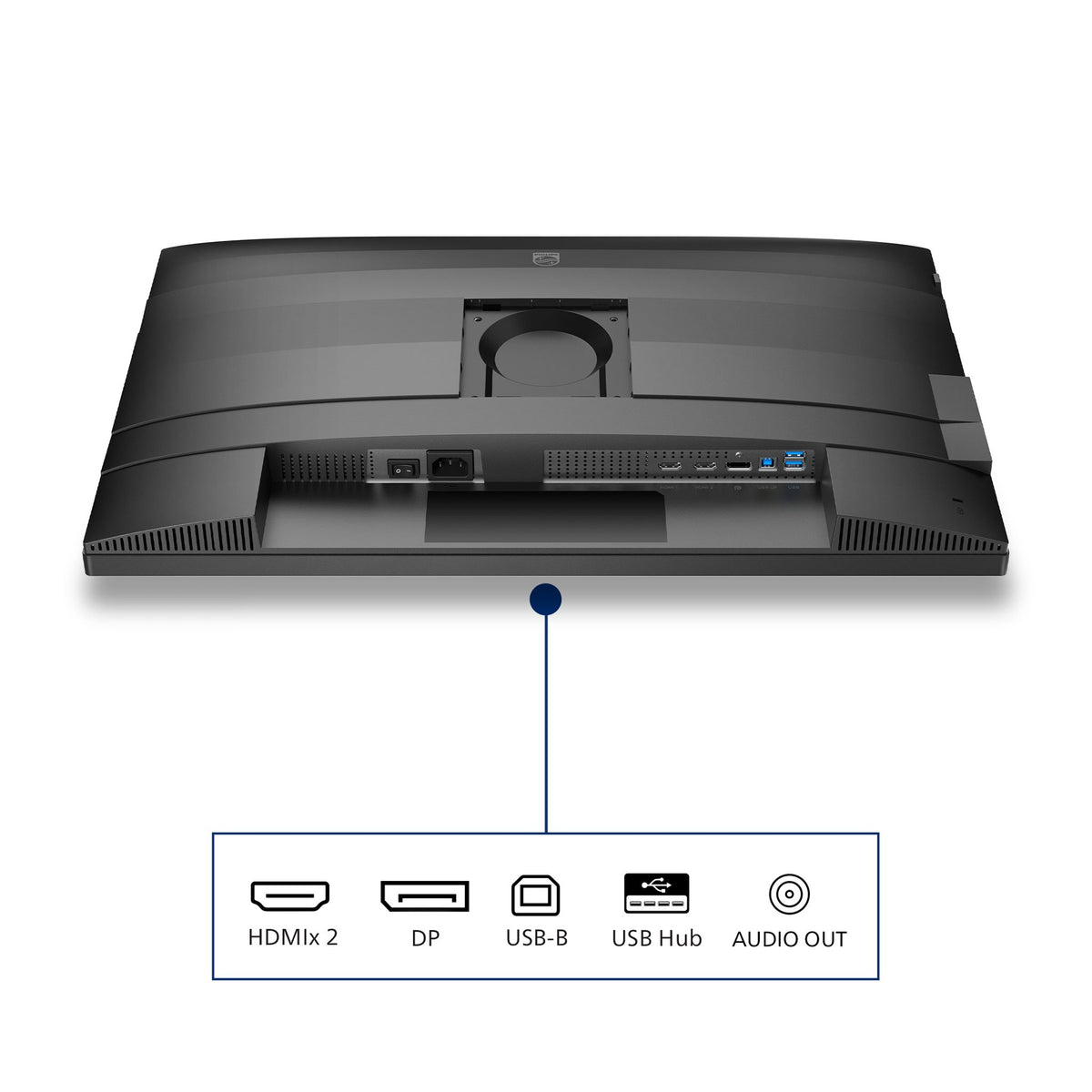 Philips 27B2N4500 27" QHD 120Hz IPS Business Monitor DP/HDMI SPK