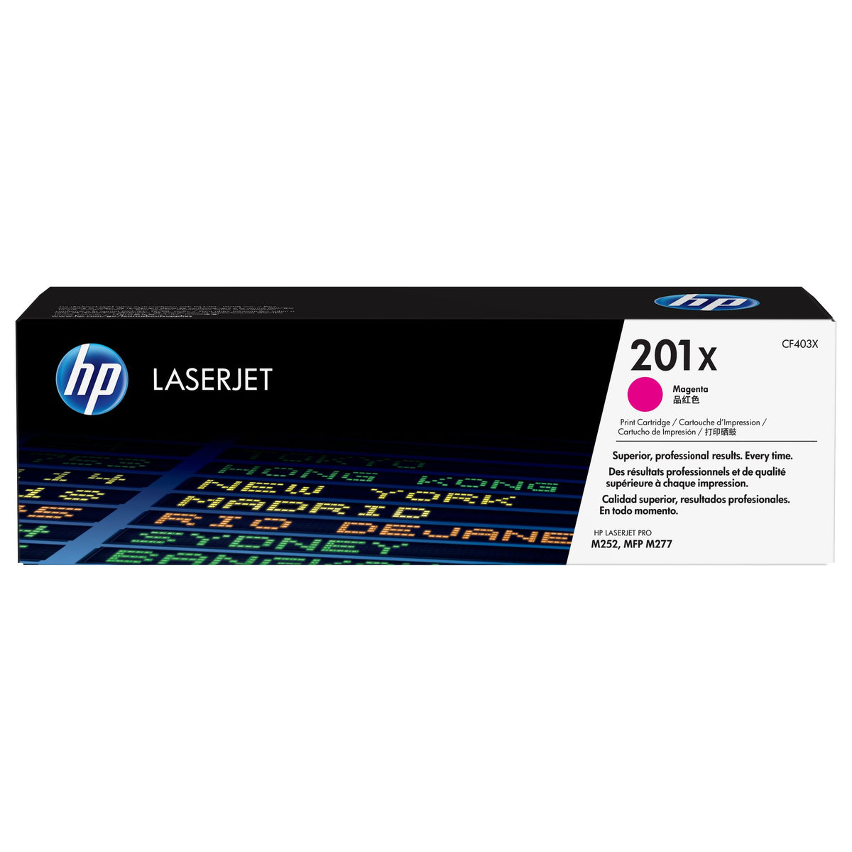 HP 201X High Yield Magenta LaserJet Toner Cartridge
