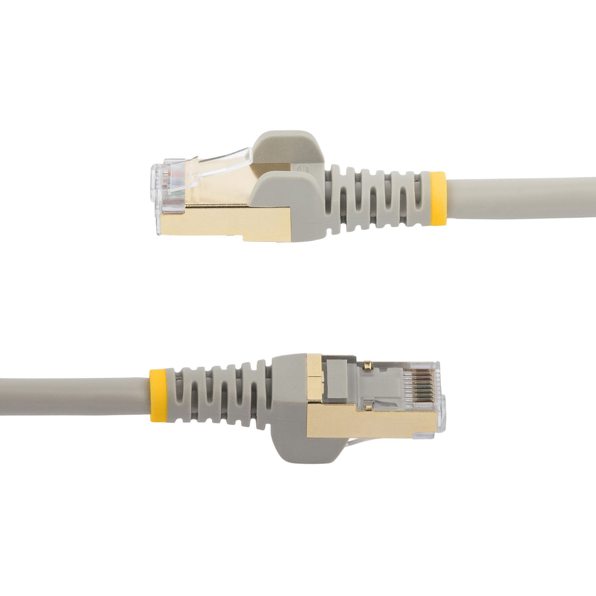 StarTech CAT6a 0.5m Grey Shielded Snagless PoE Ethernet Cable