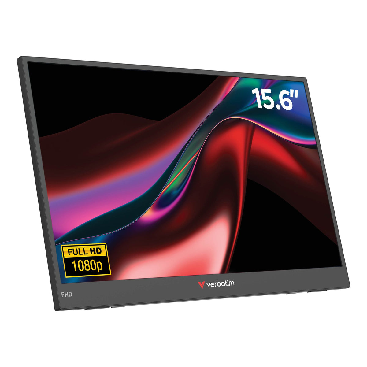 Verbatim 15.6" Full HD IPS LCD Monitor HDMI USB-C