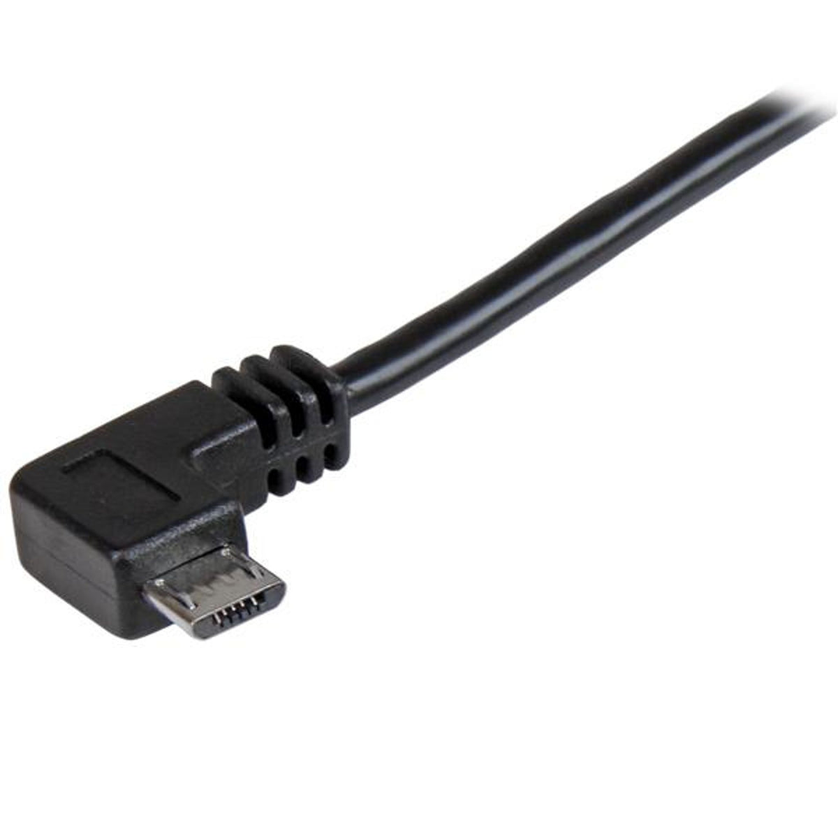 StarTech.com 1m Right Angle Micro-USB A to B Cable USB 2.0 Black