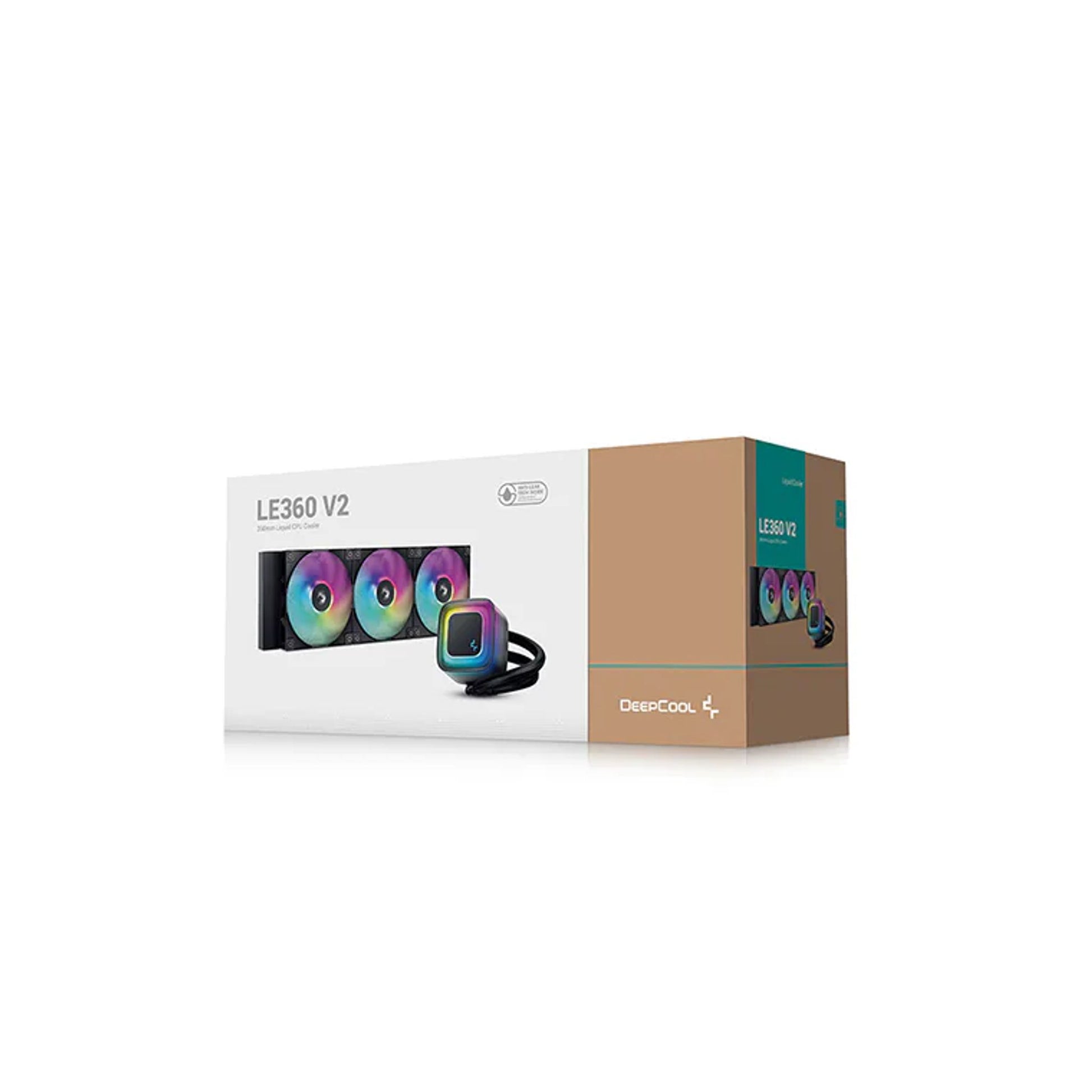 DeepCool LE360 V2 Liquid Cooler 360 mm 6th Gen Pump up to 3400 PWM Hydro Bear... tl:feafd2ab