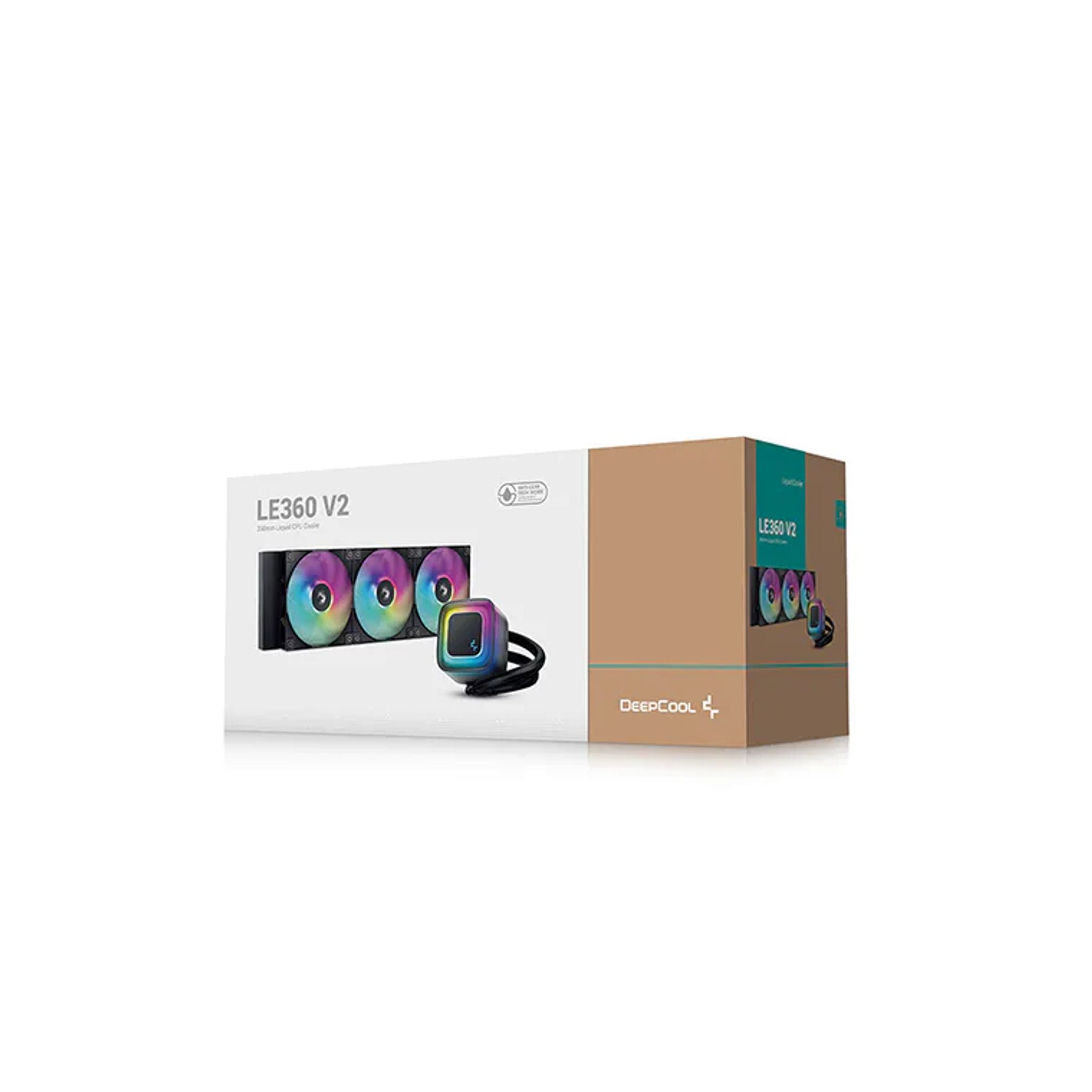 DeepCool LE360 V2 Liquid Cooler 360 mm 6th Gen Pump up to 3400 PWM Hydro Bear... tl:feafd2ab