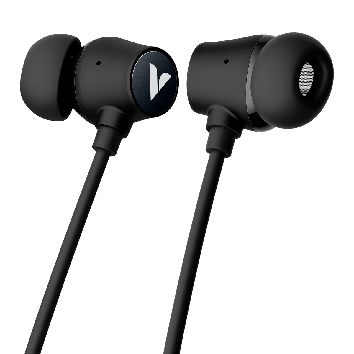 Verbatim TruSound Wireless Behind-the-neck Earbuds Black Noise Cancelling