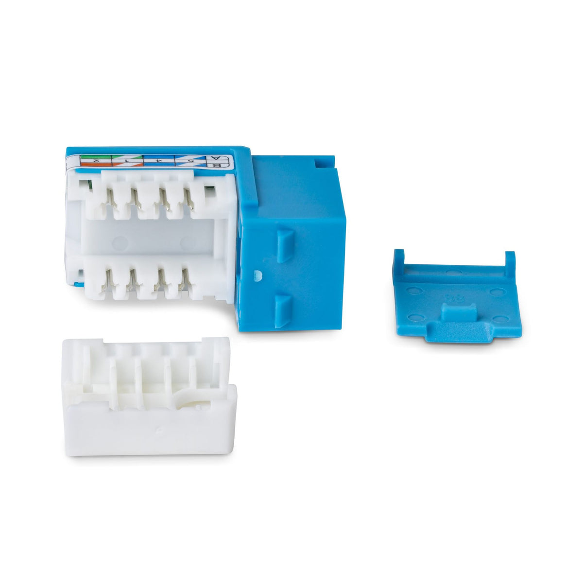 StarTech Cat6 Keystone Jack 24-Pack RJ45 Blue