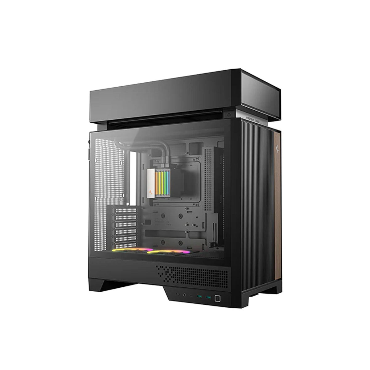 DeepCool CL6600 ATX Case 360mm Liquid Cooler Dual ARGB Fans tl:95decbfc