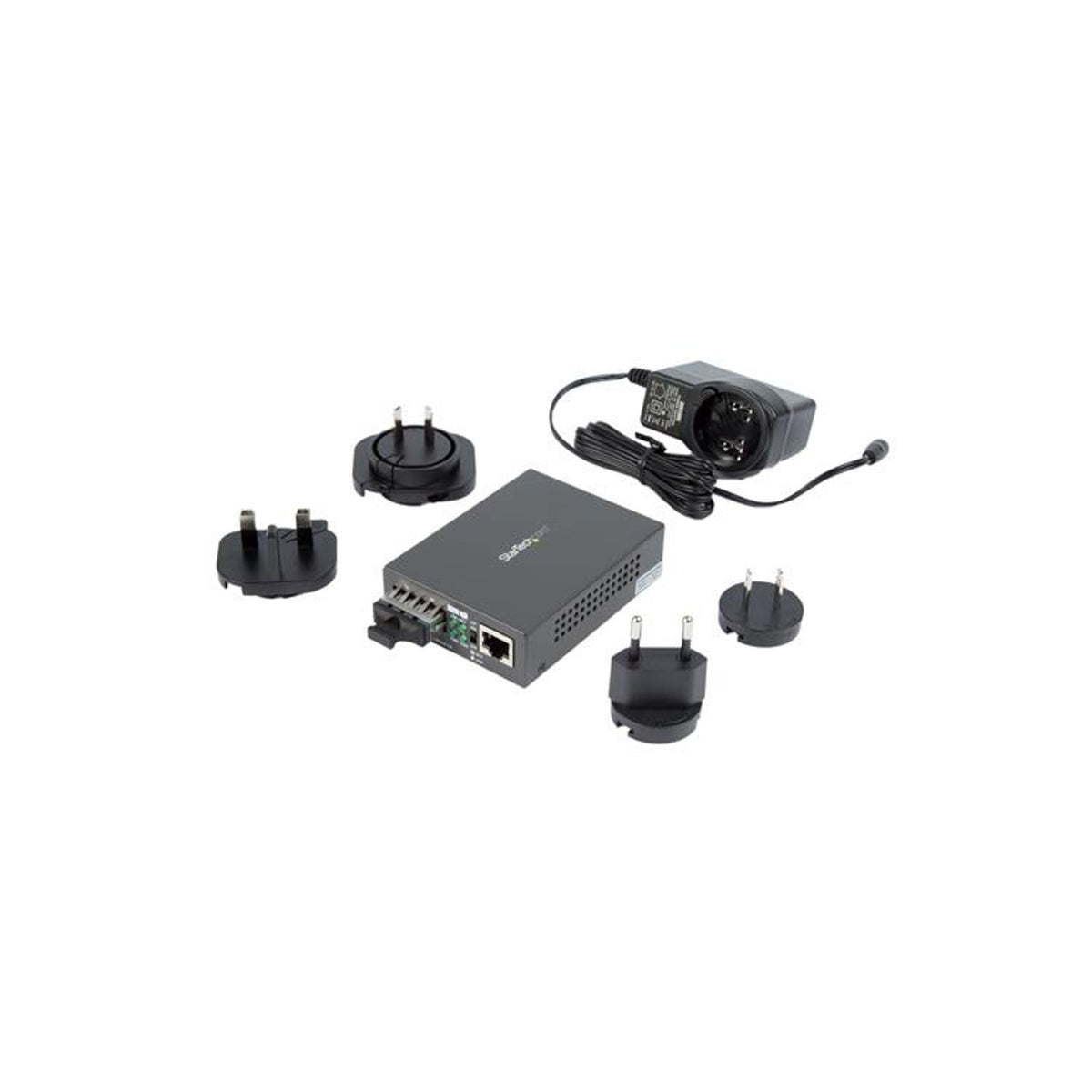 StarTech.com 2-Port Gigabit Ethernet Media Converter Twisted Pair Optical Fiber