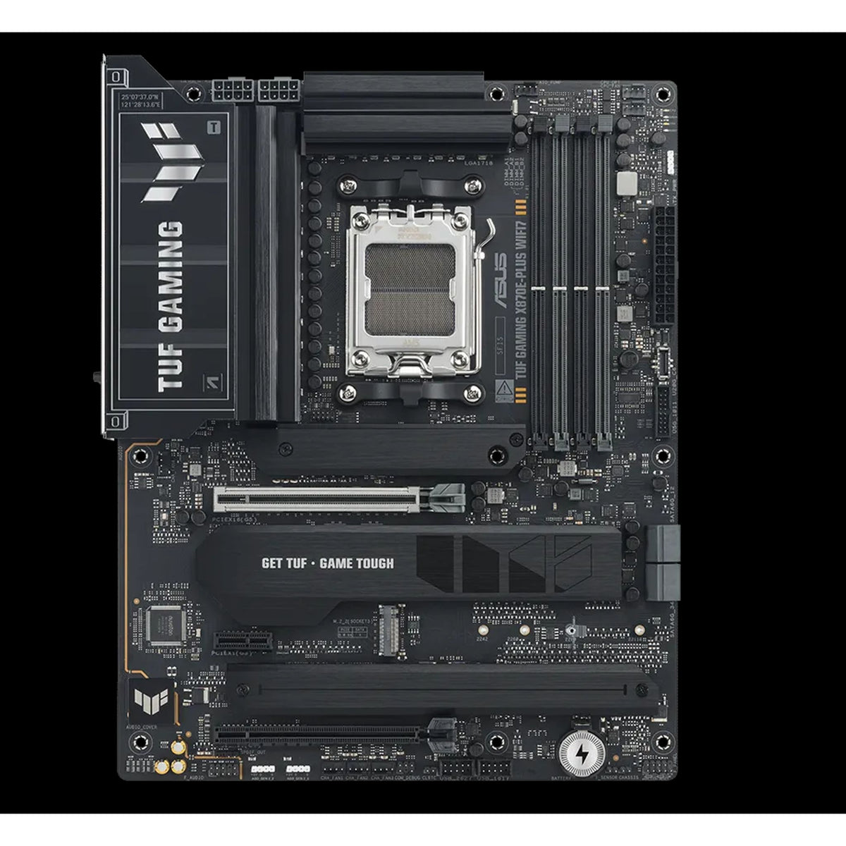 ASUS TUF GAMING X870E-PLUS WIFI7 AM5 DDR5 256GB PCIe 5.0 4x M.2 WiFi 7 USB4 tl:2161fce7