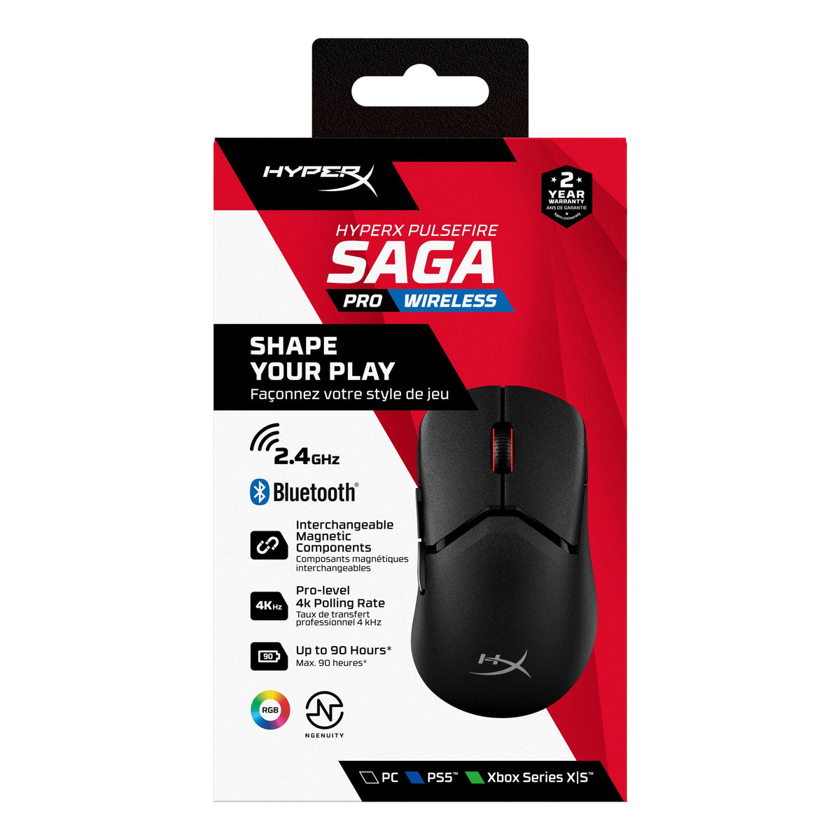 HP Pulsefire Saga Pro Wireless Mouse