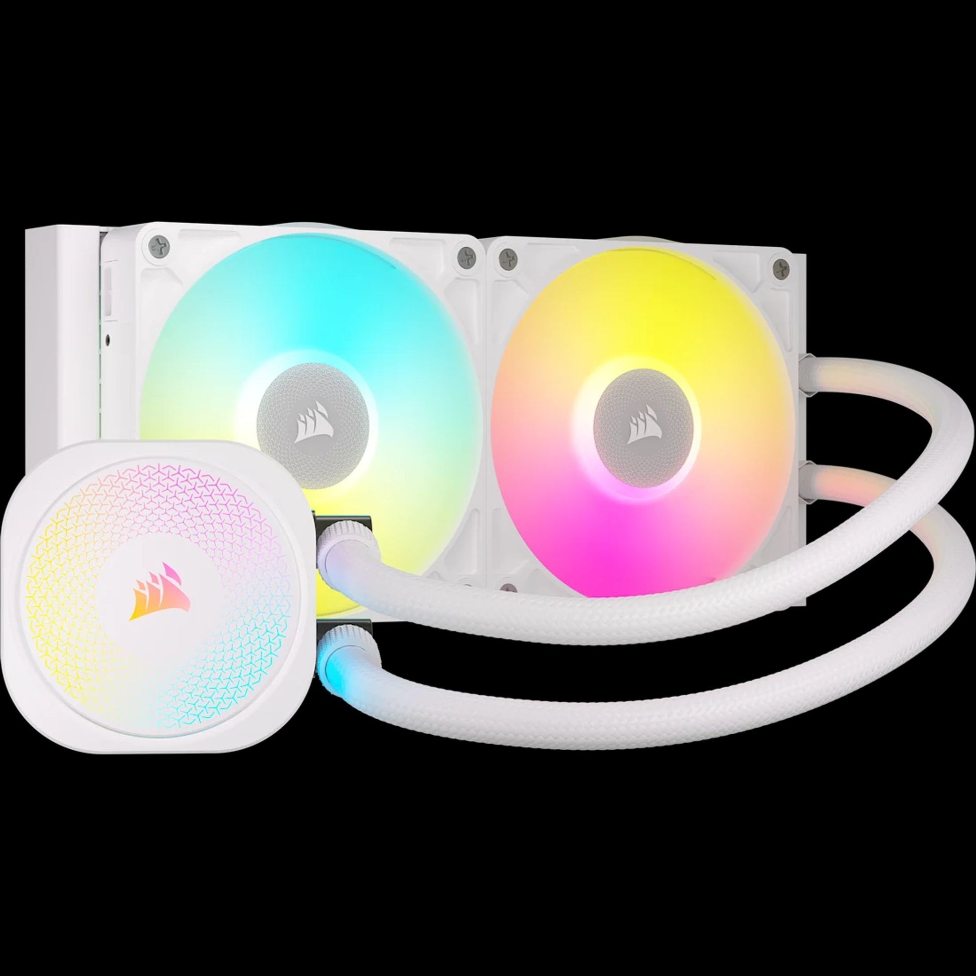 Corsair iCUE LINK TITAN 240 RX RGB AIO Liquid CPU Cooler White tl:1a77e6f1