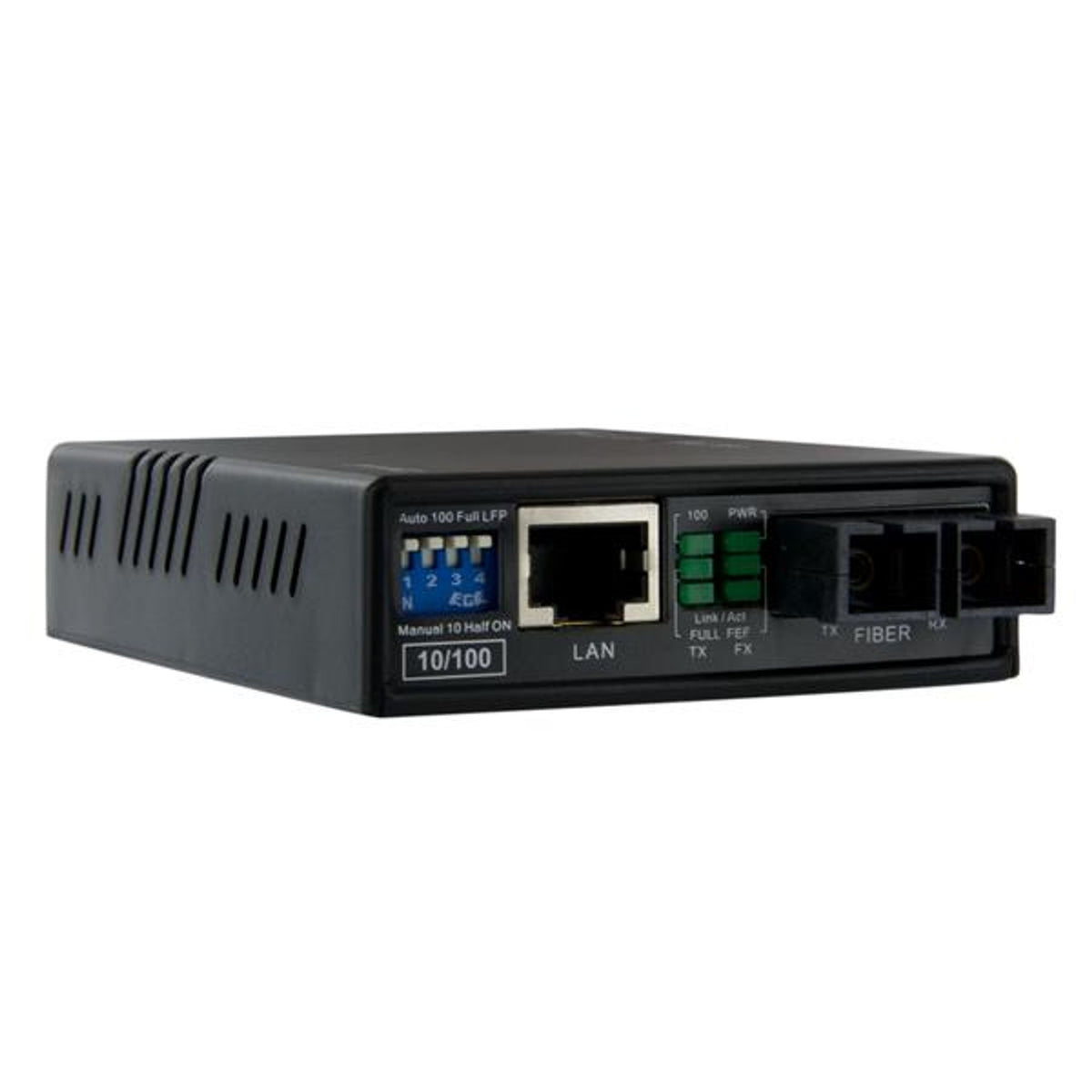 StarTech.com 2-Port Media Converter RJ-45 SC Fast Ethernet Optical Fiber