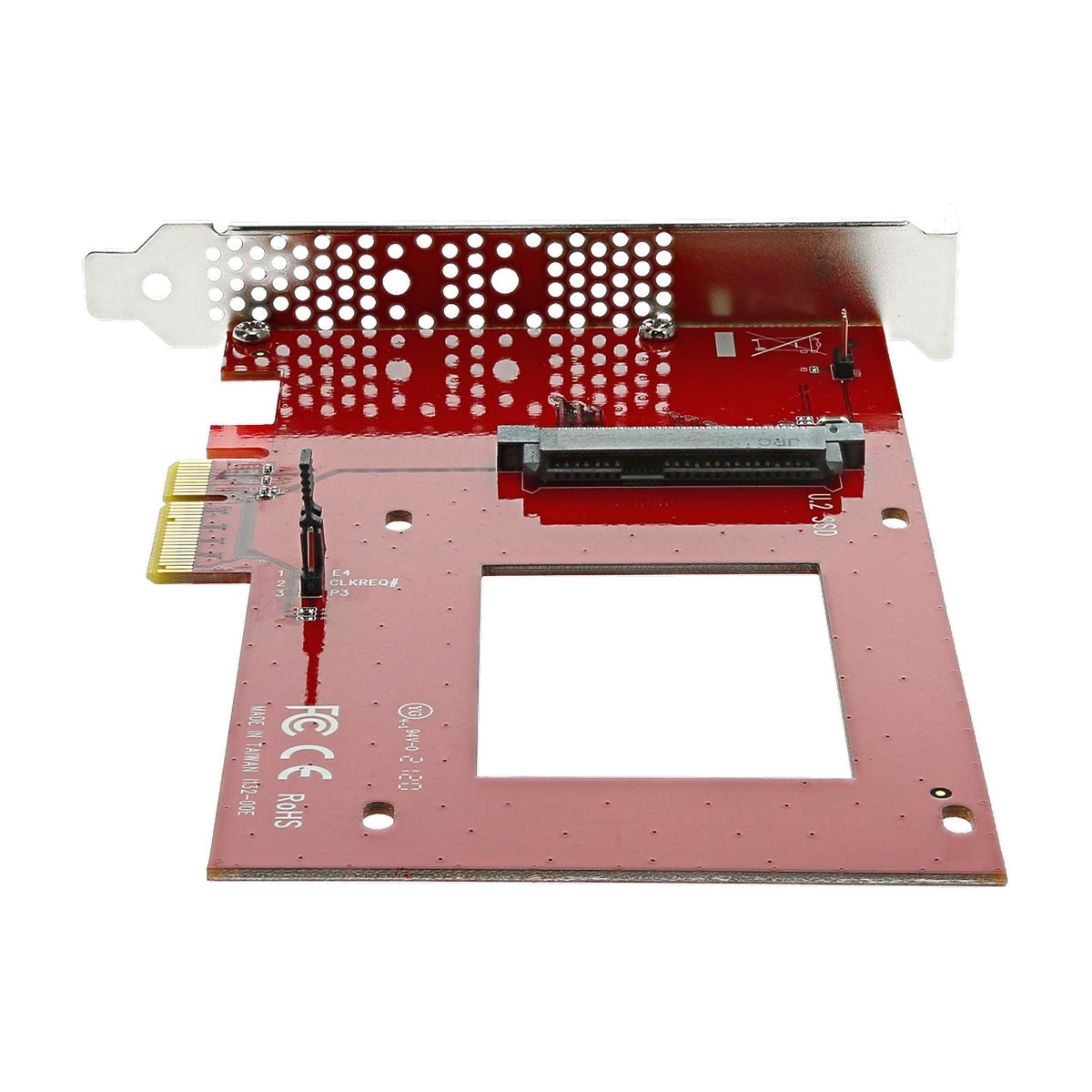 StarTech.com U.2 to PCIe Adapter x4 PCI Express 4.0 NVMe SSD