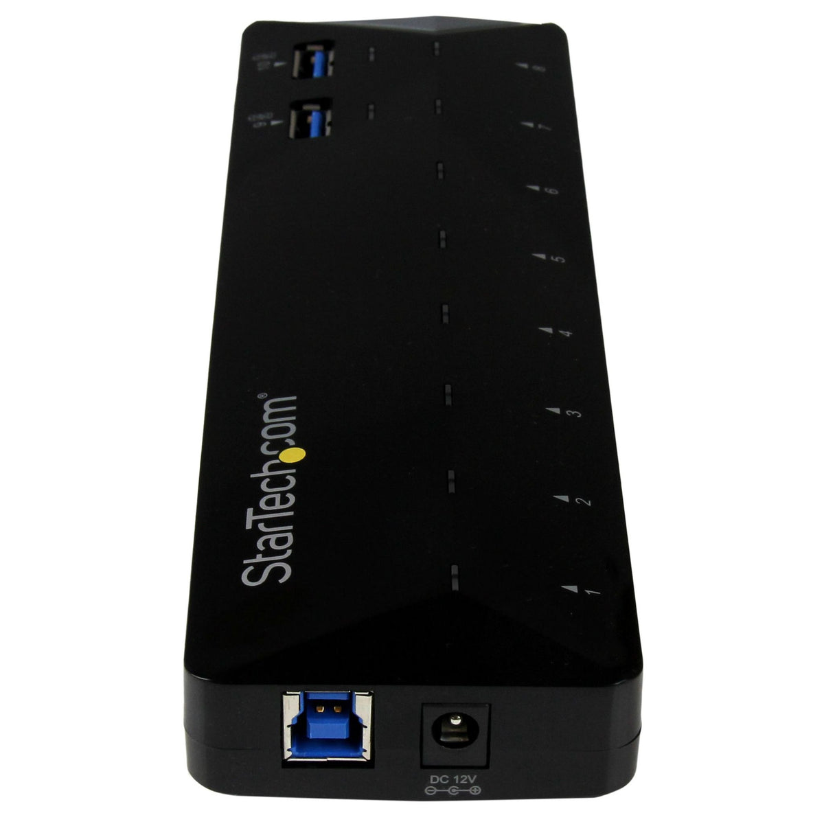 StarTech.com USB Hub - USB 3.0 - External - Black - 10 Total USB Port(s) - 10