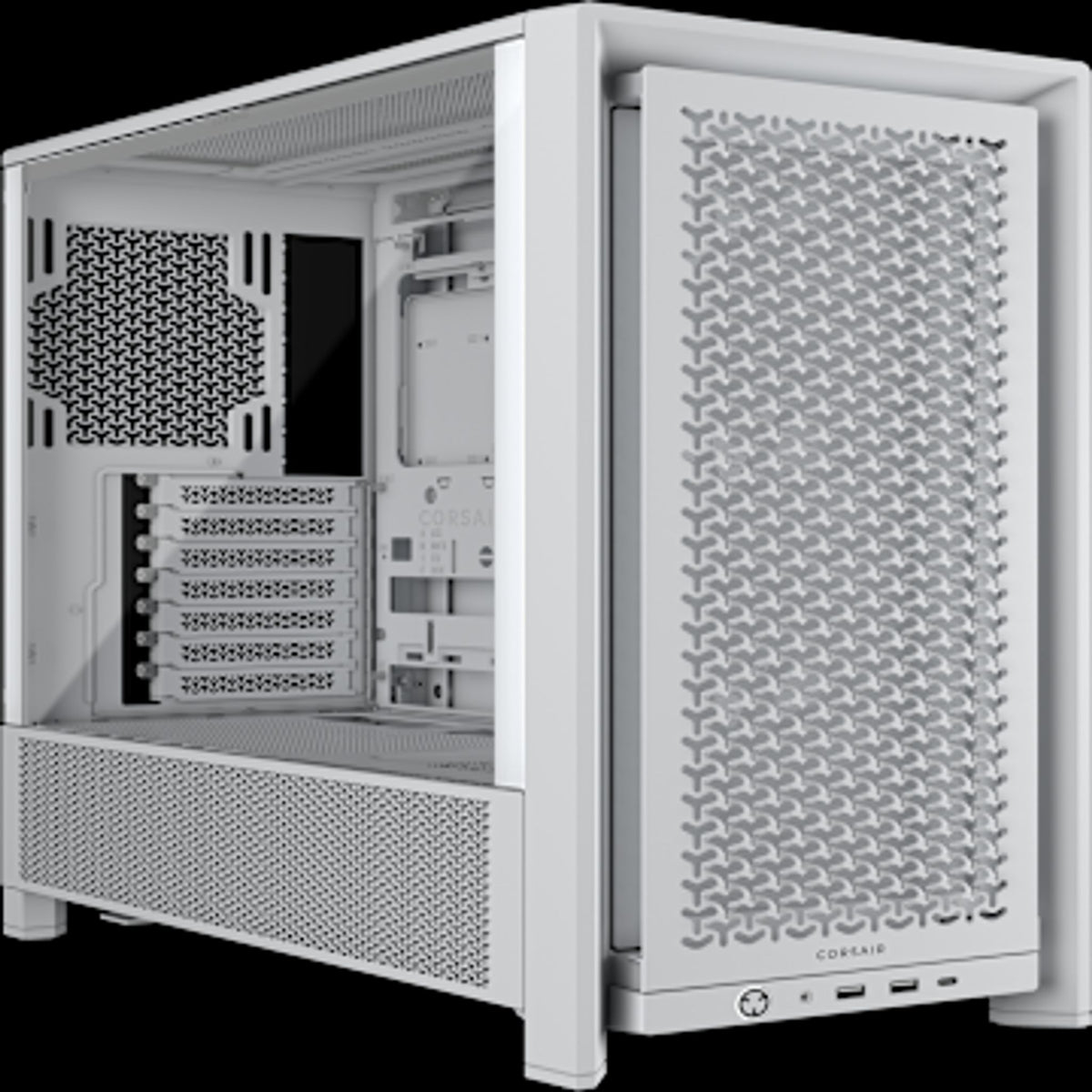 Corsair FRAME 4000D White Modular Mid-Tower ATX Case tl:b81b203