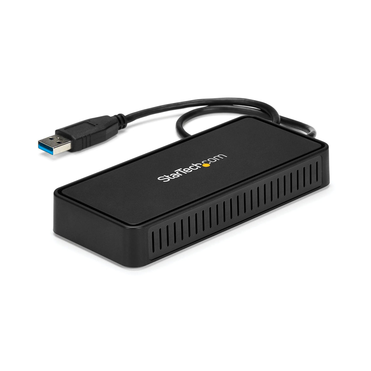 StarTech.com USB 3.0 Type-A Docking Station Black 4K DP HDMI Ethernet
