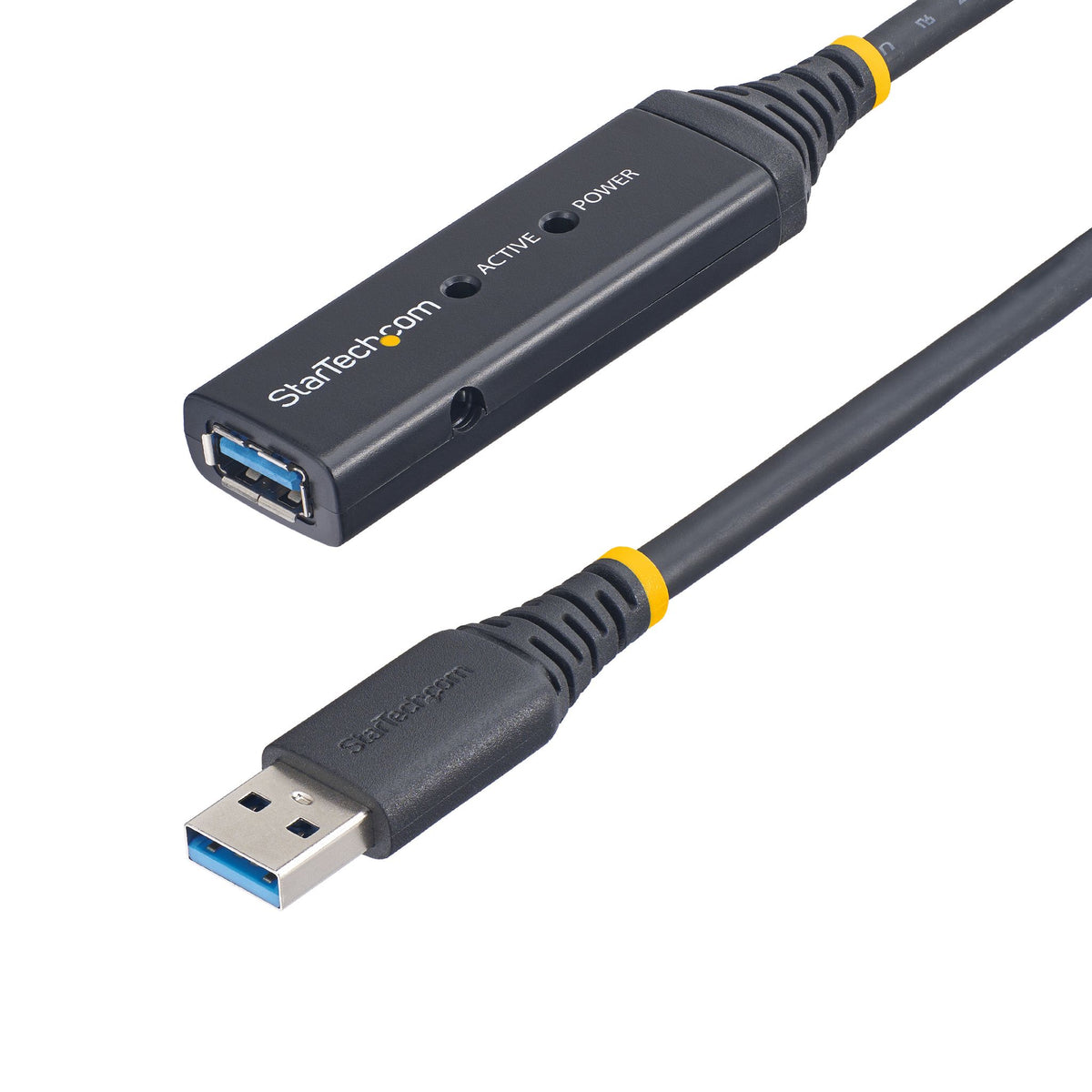 StarTech USB 3.0 Active Extension Cable 5M M/F Black