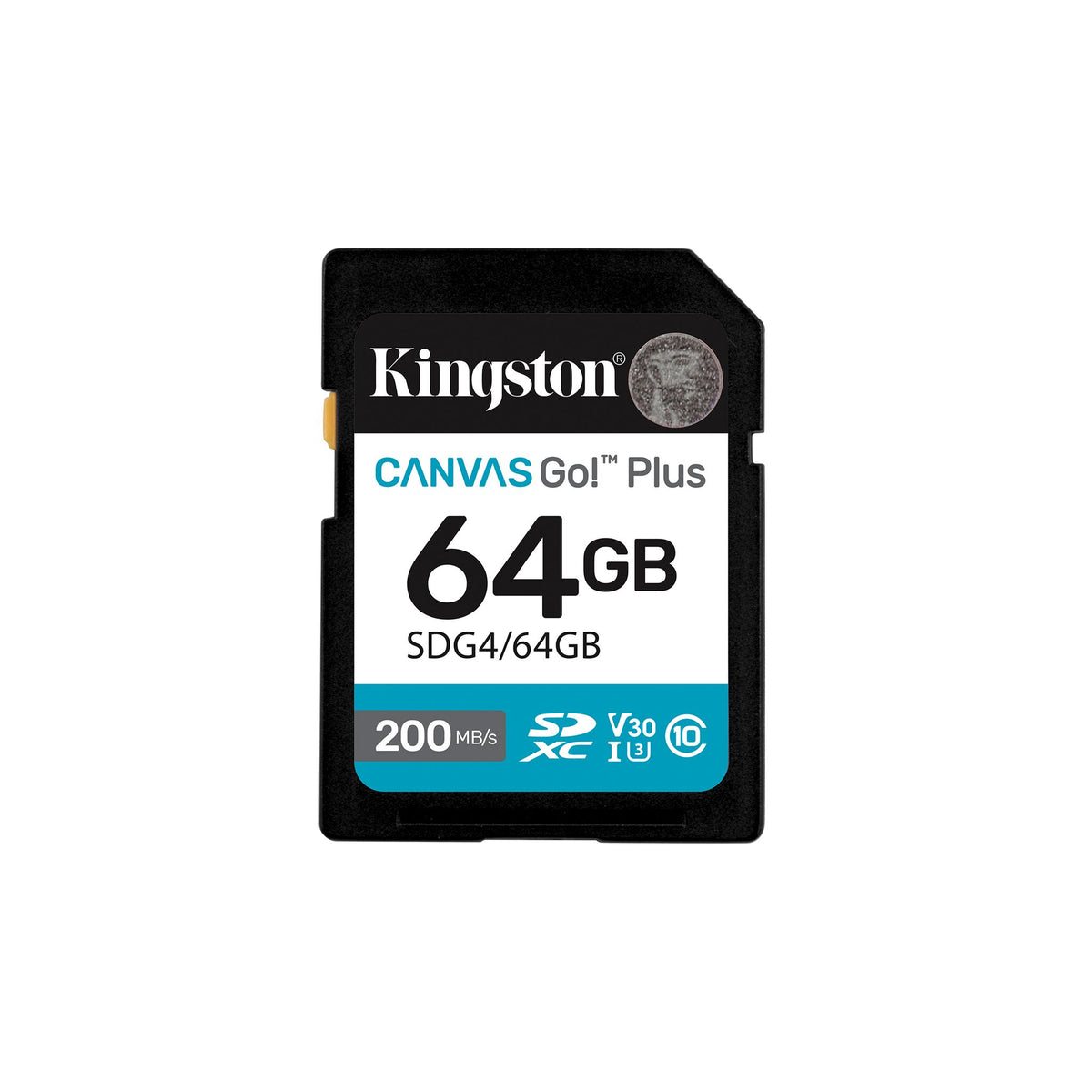 Kingston Canvas Go! Plus 64GB UHS-I 200MB/s Read SDXC Card
