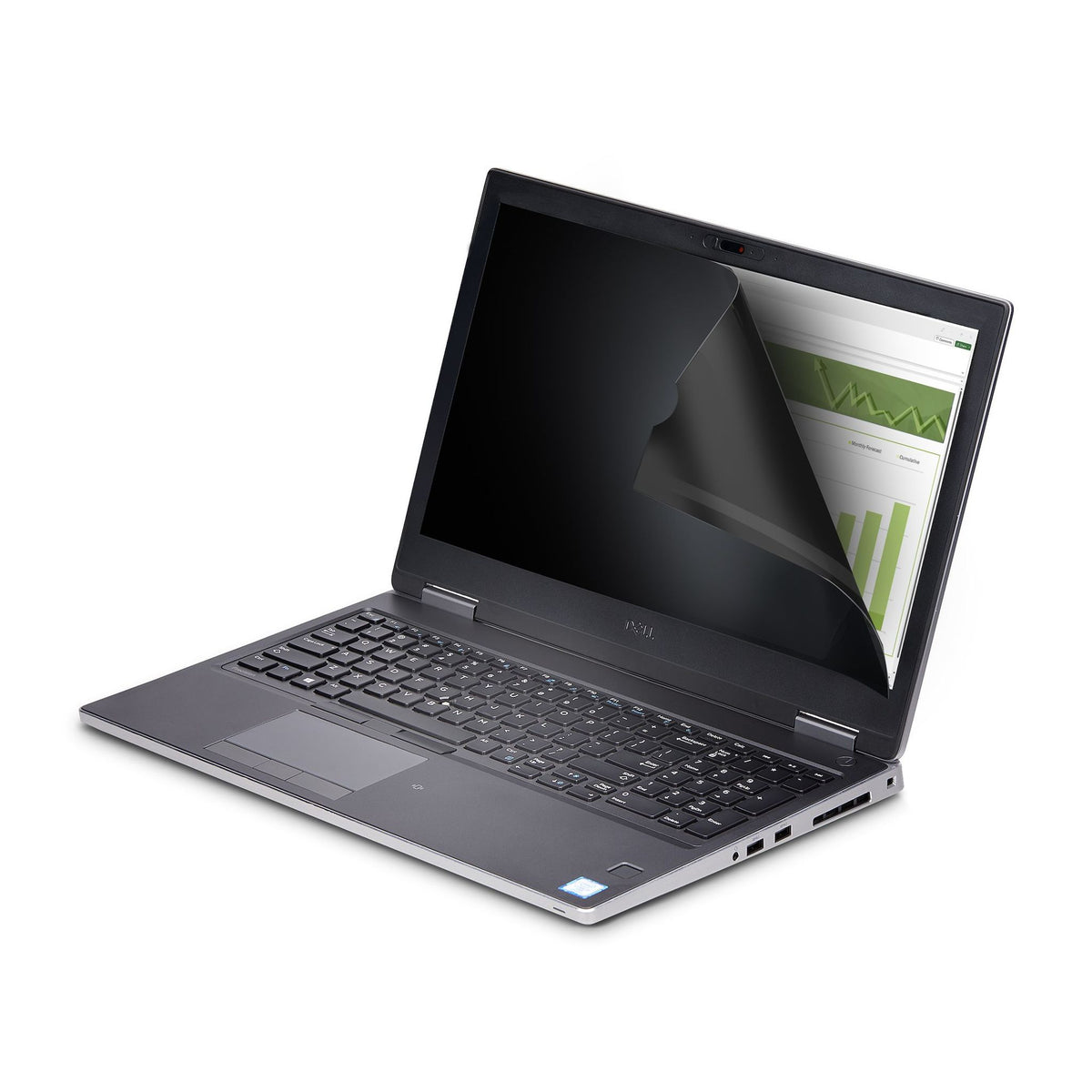 StarTech.com 16" 16:10 Flip-Up Anti-Glare Blue Light Filter Privacy Screen