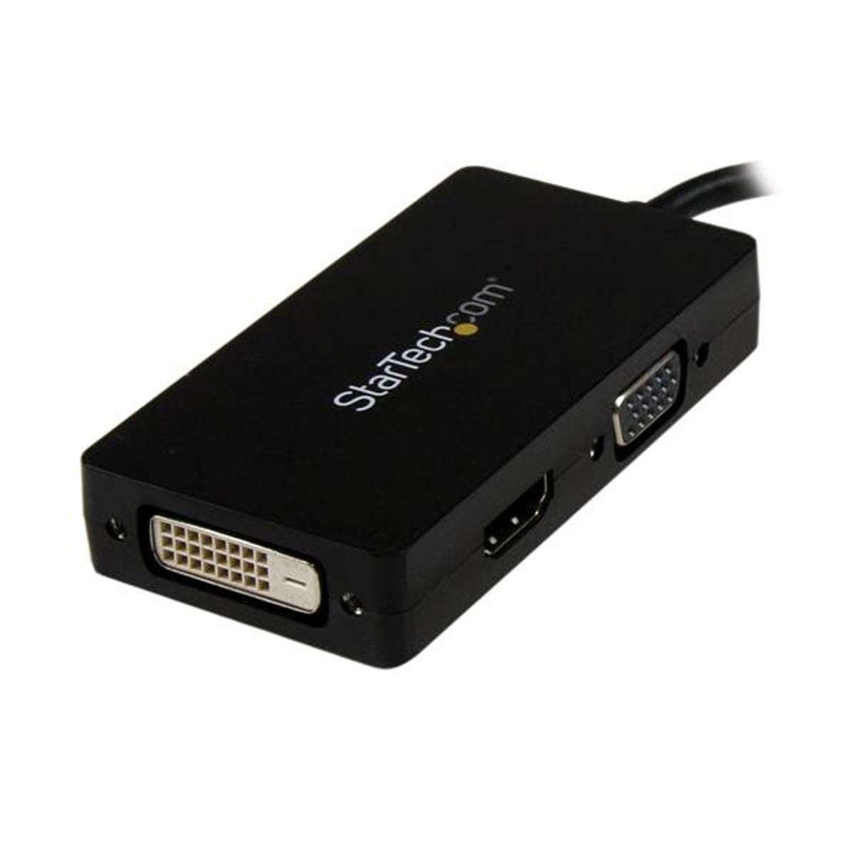 StarTech.com DisplayPort to VGA DVI HDMI Converter Black