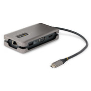 StarTech.com USB-C Multiport Adapter HDMI/VGA 4K 60Hz 3-Port USB Hub 100W PD