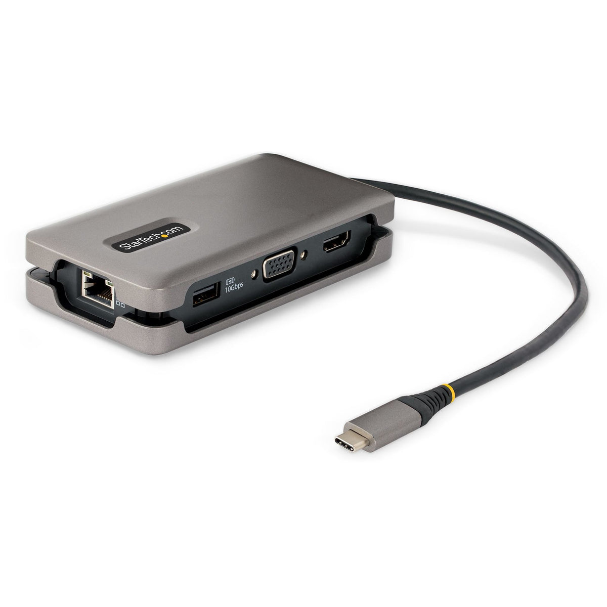 StarTech.com USB-C Multiport Adapter HDMI/VGA 4K 60Hz 3-Port USB Hub 100W PD