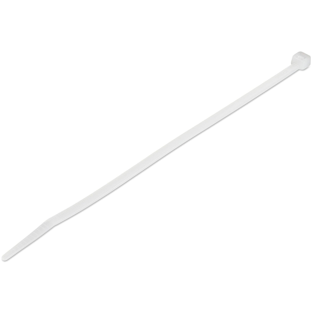 StarTech.com 1000 Pack 8" White Large Nylon Cable Ties