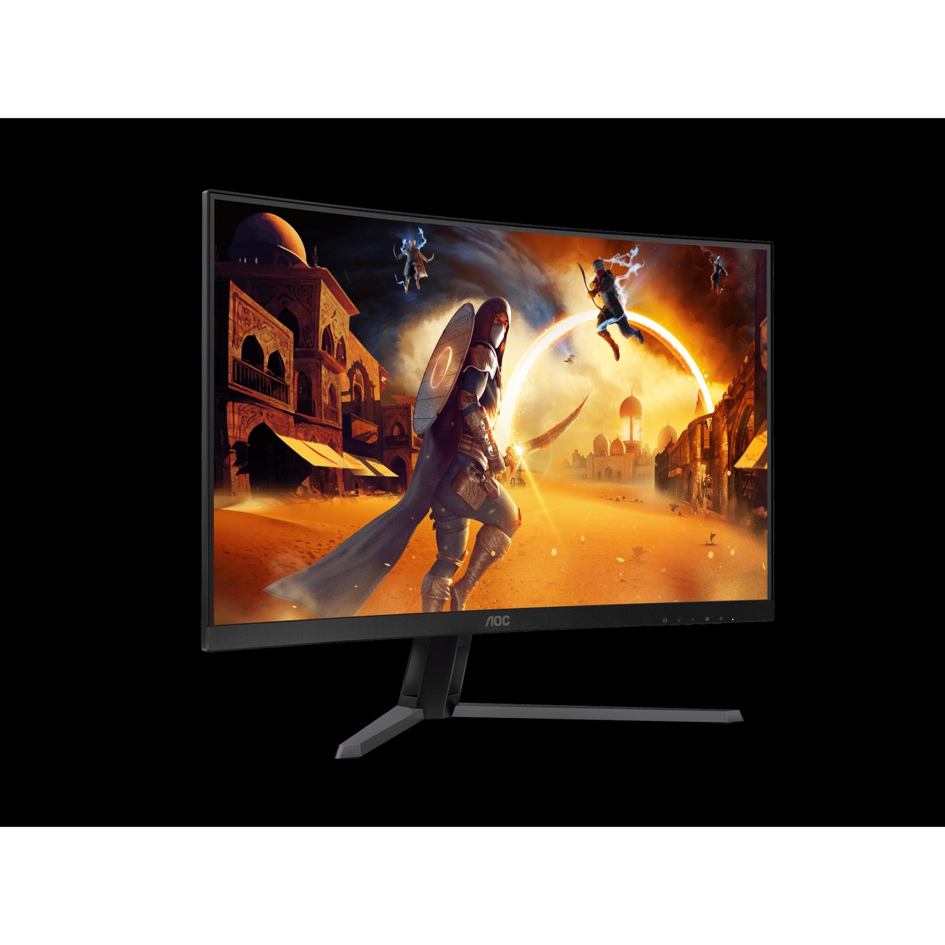 AOC CQ32G4E 31.5" QHD Curved 180Hz VA 0.5ms MPRT Monitor DP HDMI tl:af26592